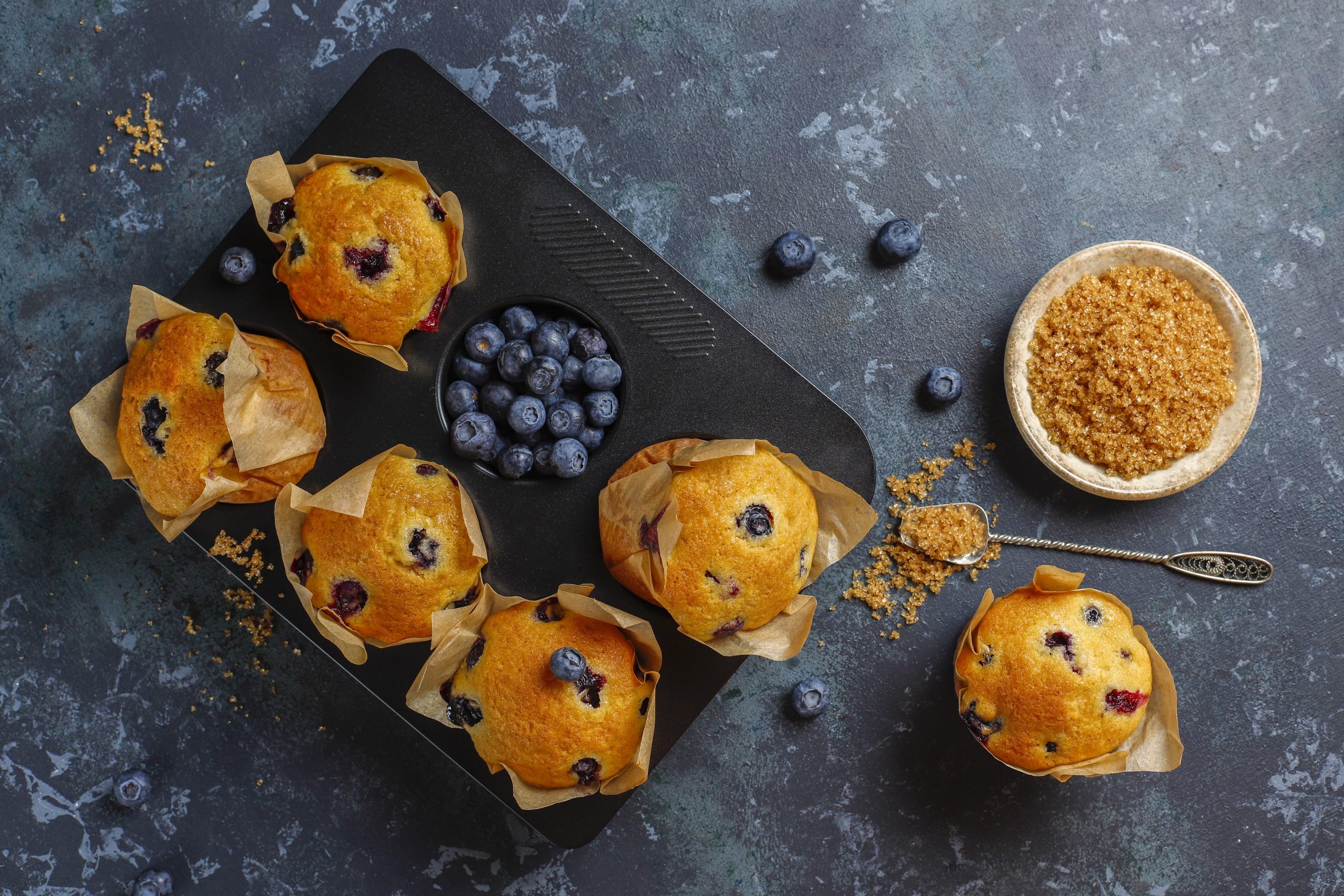 Gluten Free Blueberry Muffins